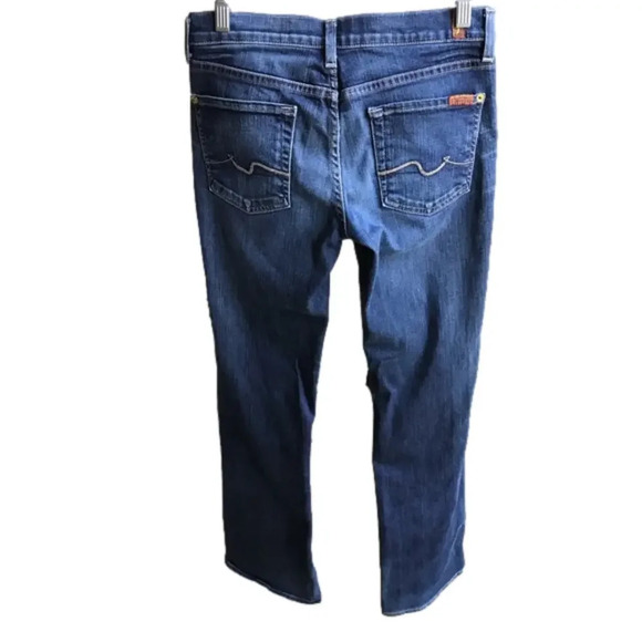 7 For All Mankind Boot Cut Jeans Size 27 - Picture 4 of 16